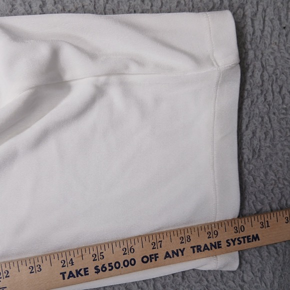 Chico's Travelers No Tummy Pants Women's 4R XXL White Pull-On NWT - Picture 7 of 8